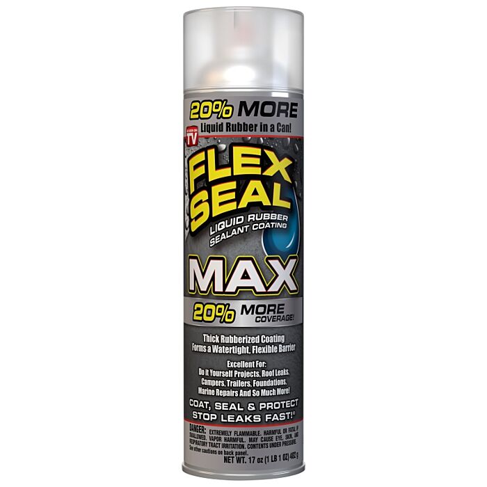 Flex Seal Rubberized Spray Coating (Clear) 17 oz