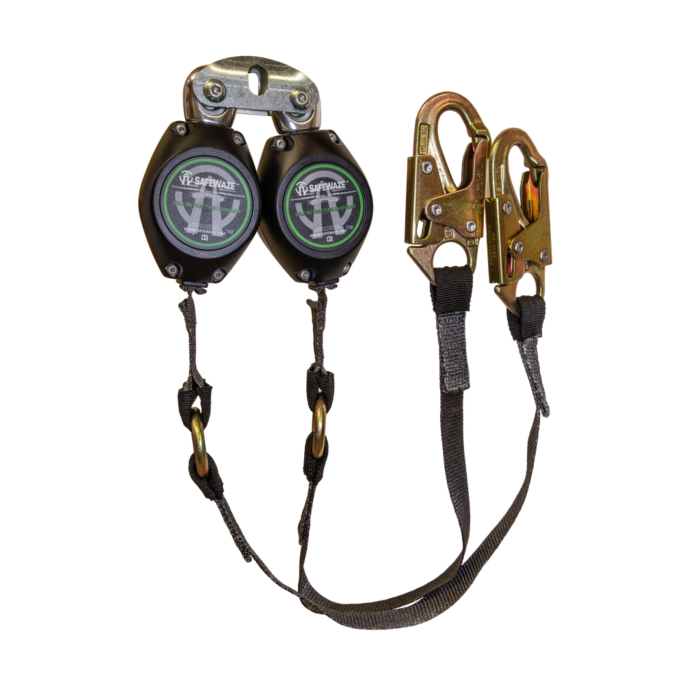 Safewaze 9' Web Retractable With Snap Hooks