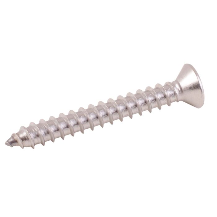 Star Stainless #14 2 in Flat Head Phillips Sheet Metal Screw