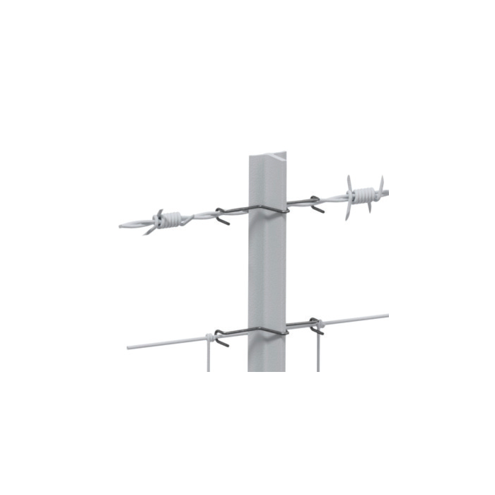 Dare Products LOCKJAWZ SPRING WIRE T-POST CLIP