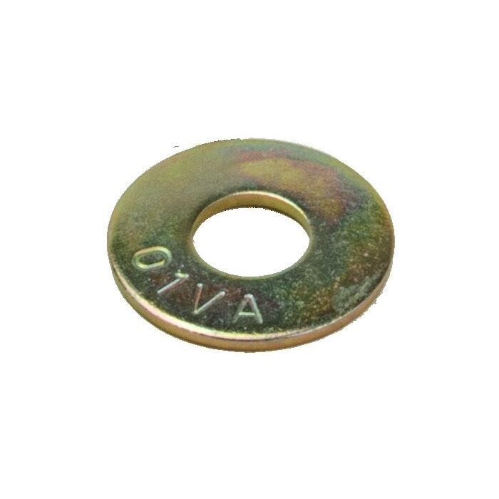 Flat Washer (Yellow Zinc) 1/2 in.