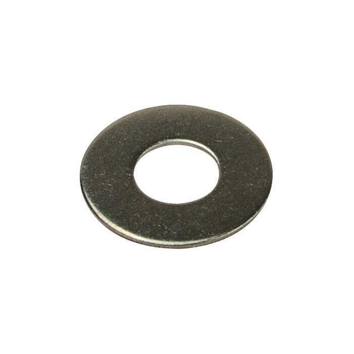 Star Stainless 1/2 in Stainless Steel Finish Plain Flat Washer