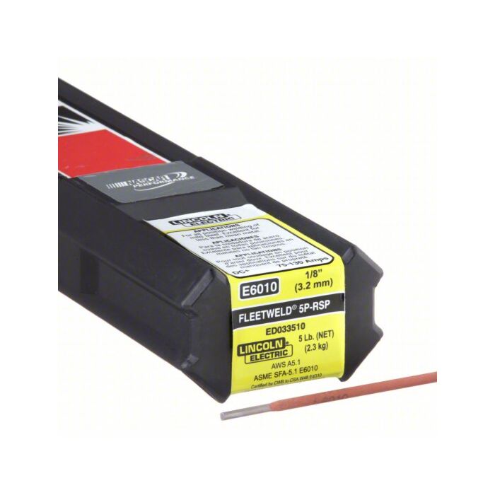 Lincoln Electric Fleetwood 37 (SMAW) Electrode (5 lb Box) 1/8 in. x 14 in.