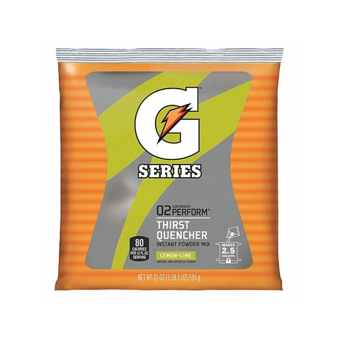 Gatorade® 03969 Lem/Lime 21 oz Pouch Thirst Quencher Instant Powder
