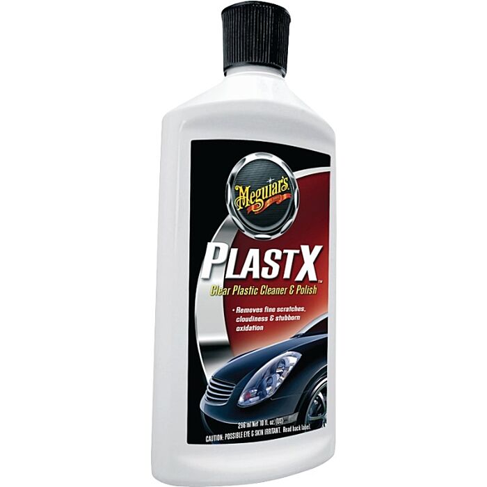 Meguiars PlastX Clear Plastic Cleaner & Polish, 10 oz.