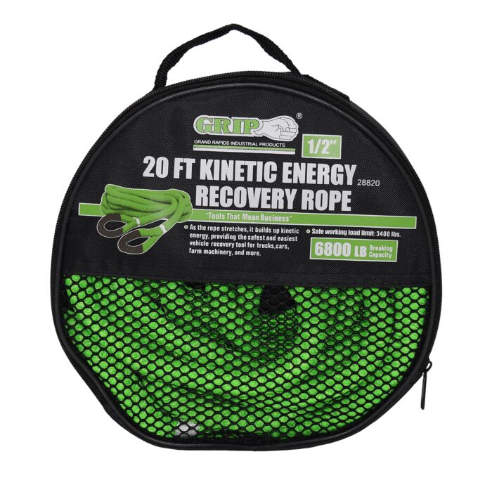 GRIP Kinetic Recovery Rope 20' x 1/2"