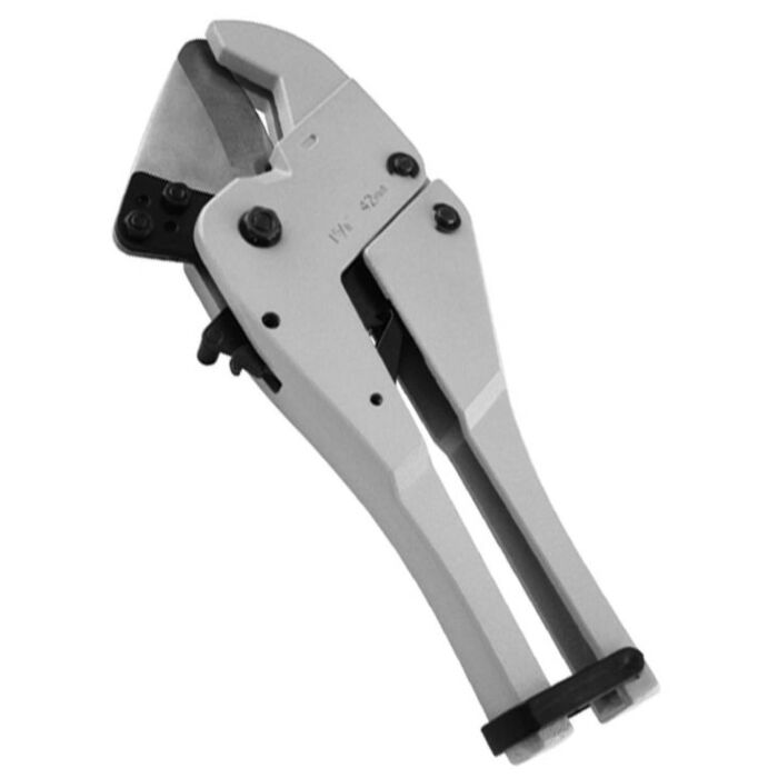 General Tools 1/8 - 1-5/8 in 8-1/4 in L PVC CPVC PEX ABS and polyethylene Tubing Pipe and Hose Cutter