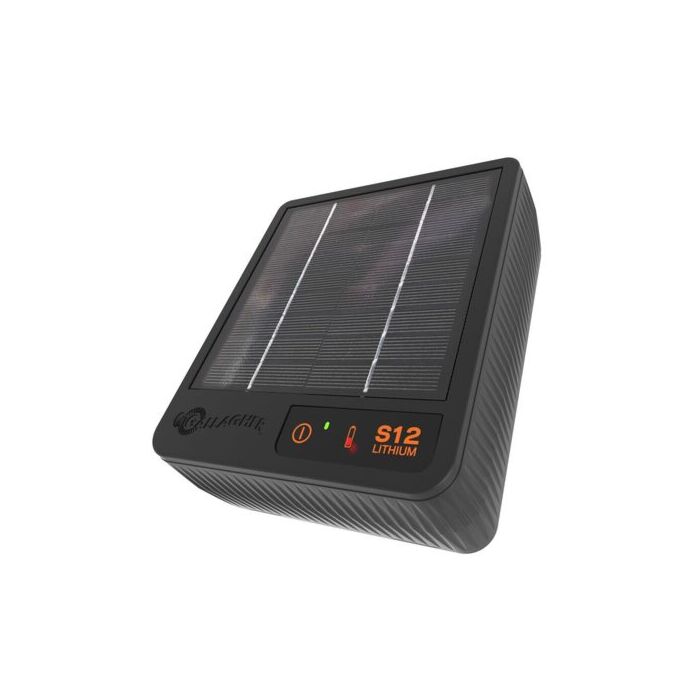 Gallagher 4 miles Fence Distance 6 V 9.2 kV Lithium Solar Fence Energizer