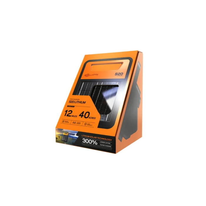 Gallagher S20 Lithium Solar Fence Energizer