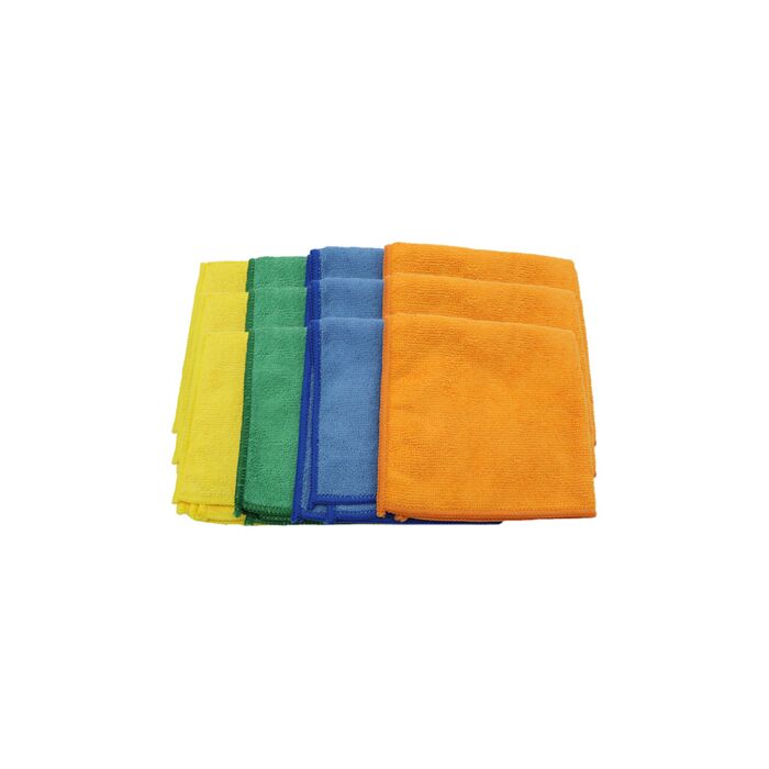 GRIP Microfiber Cleaning Cloths 12pk