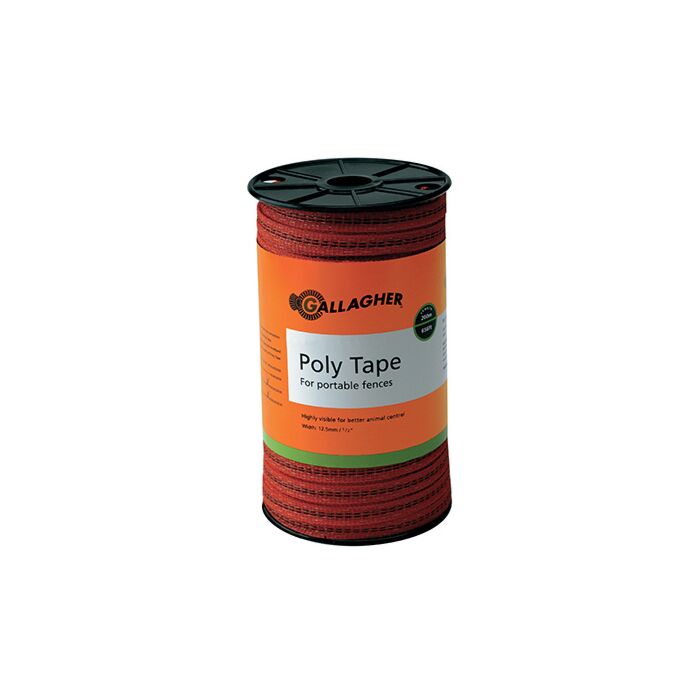 Gallagher G62314 8500 Ohms/km Orange Tape Electric Fencing