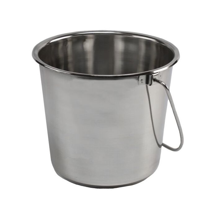 GRIP 4 gal Stainless Steel Bucket