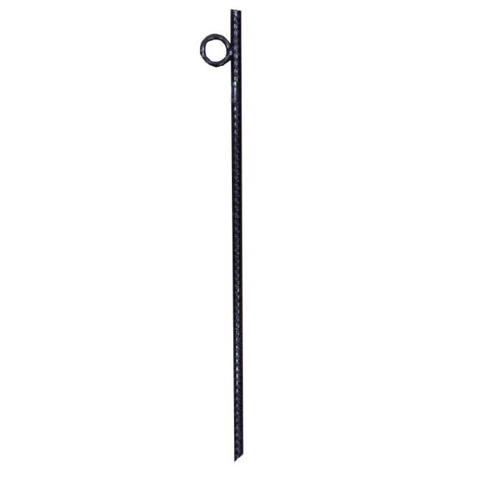GRIP 18 in Metal Rebar Stake with Loop