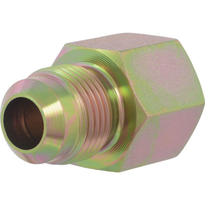 EASTMAN Brass Adapter Gas Fitting - 1/2 in. OD Flare x 1/2 in. FIP