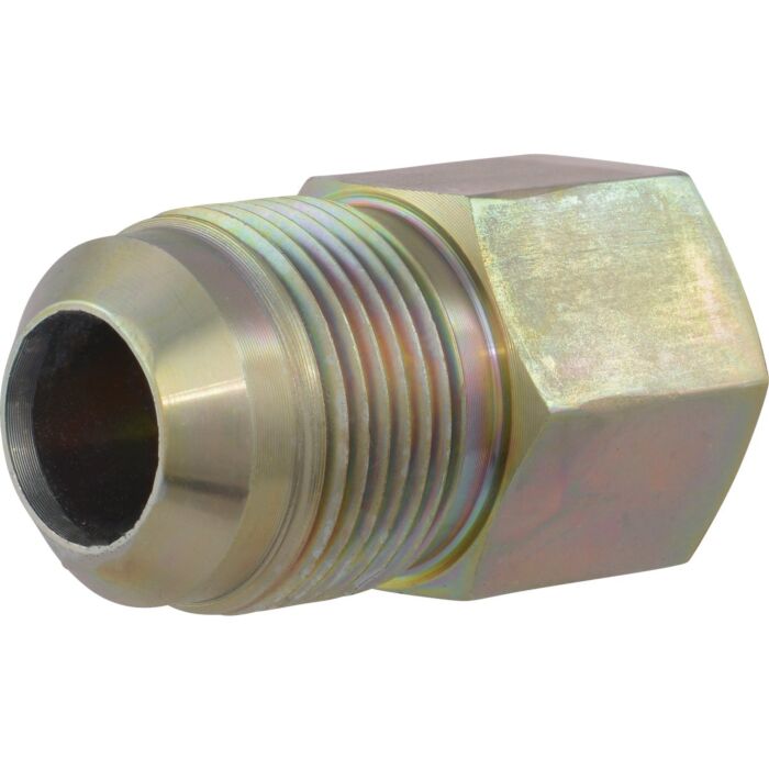 EASTMAN Brass Adapter Gas Fitting - 5/8 in. OD Flare x 1/2 in. FIP
