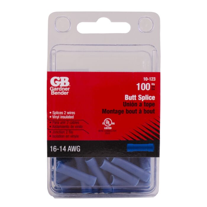 Gardner Bender #16-#14 AWG (2 mm²) Butt Splice