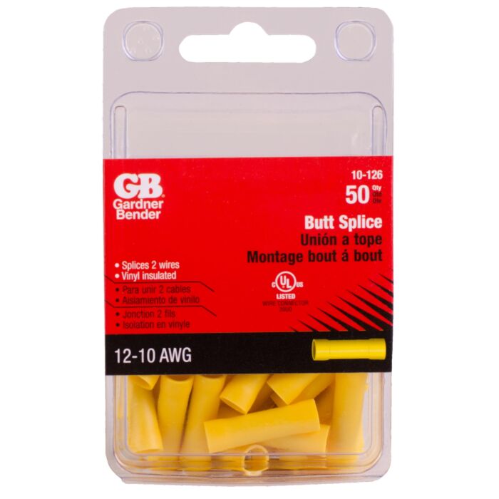 Gardner Bender #12-#10 AWG (5 mm²) Butt Splice