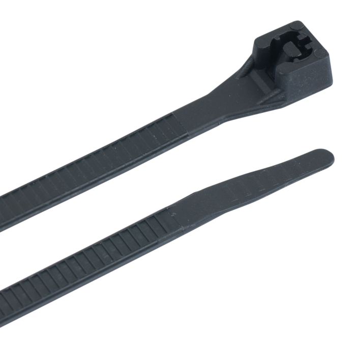Gardner Bender 14" 75lb UV Black Cable Tie, 8pk