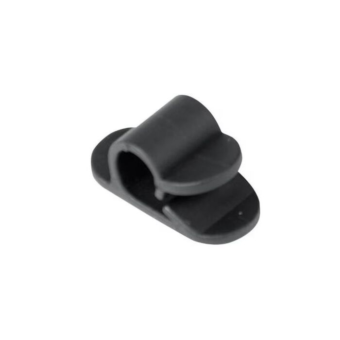 GB® 4.5 in Plastic Black Small Cable Clip