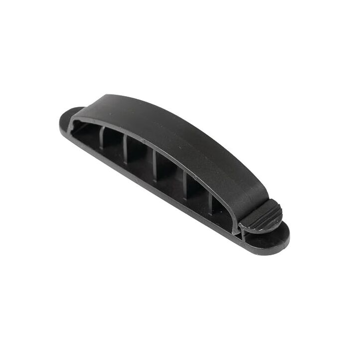 GB® 3.88 in Plastic Black Large Cable Clip