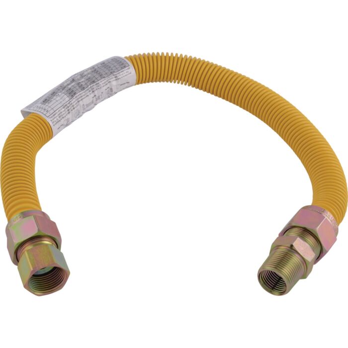 EASTMAN Coated SS Gas Connector - 1 in. OD x 24 in.