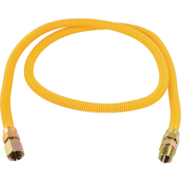 EASTMAN Coated SS Gas Connector - 1/2 in. OD x 60 in.