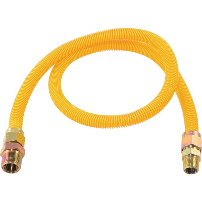EASTMAN Coated SS Gas Connector - 5/8 in. OD x 48 in.