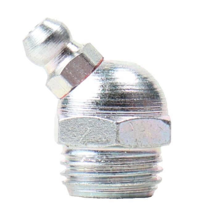 Huyett 1/8-27 PTF Special Short Taper Thread 0.880 in 45 deg Grease Fitting