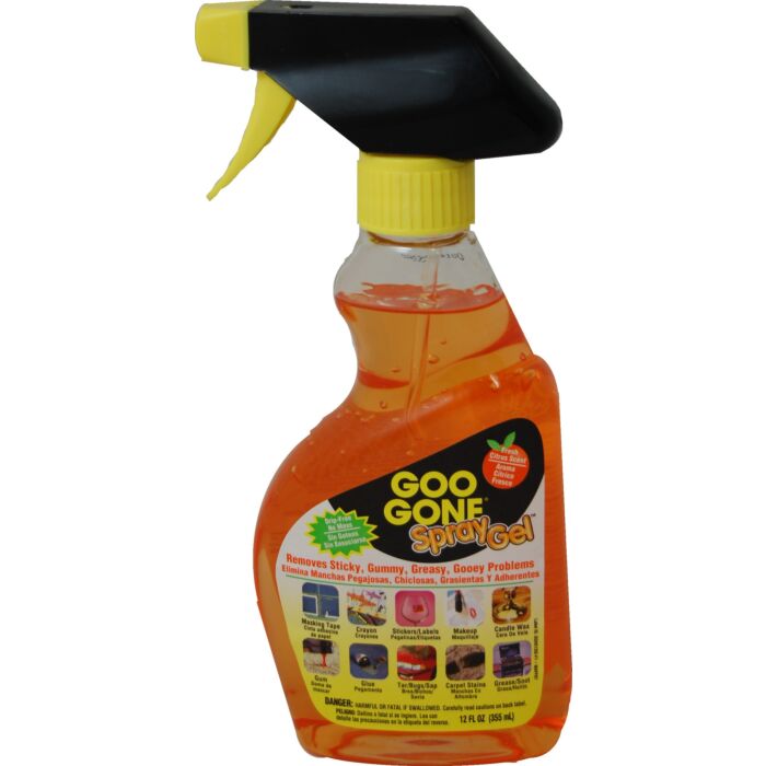 Goo Gone Spray Gel Adhesive Remover - 12 oz