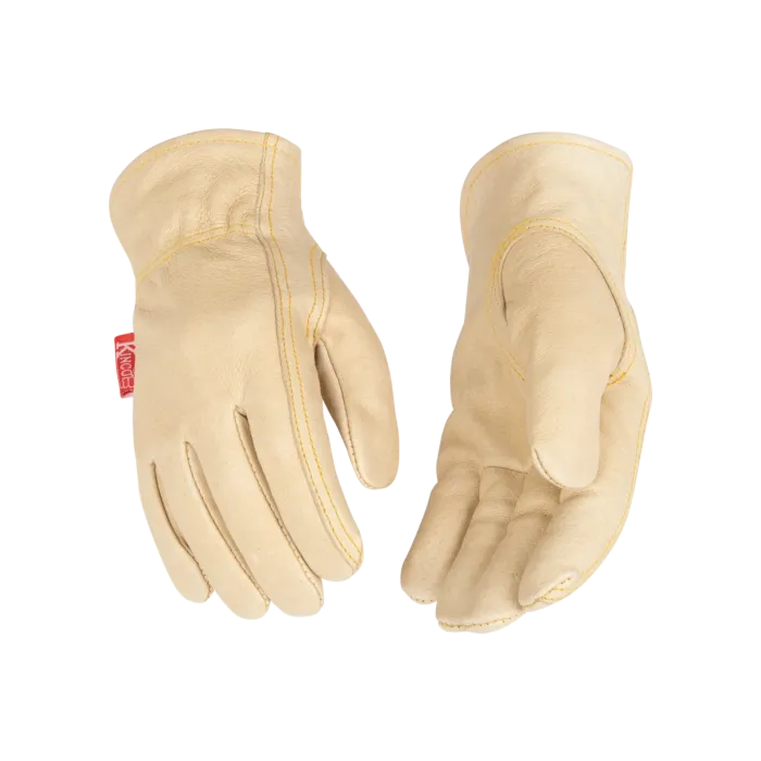 Kinco Kids' Goatskin Leather Driver Gloves - S