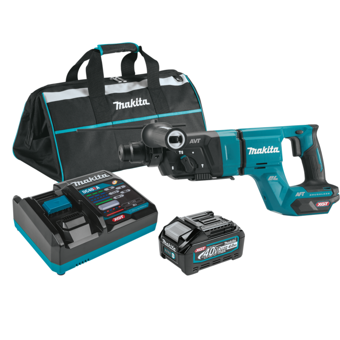 Makita 40V Max XGT 1‑1/8 in. SDS‑PLUS D-Handle Rotary Hammer (Kit)