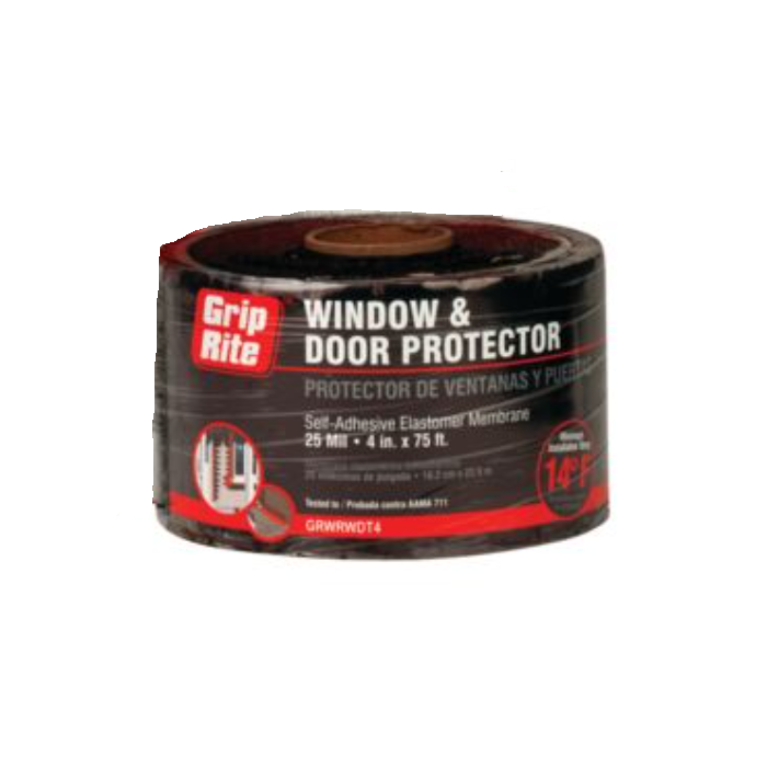 Grip-Rite All Weather Window & Door Wrap - 4 in. x 75 ft