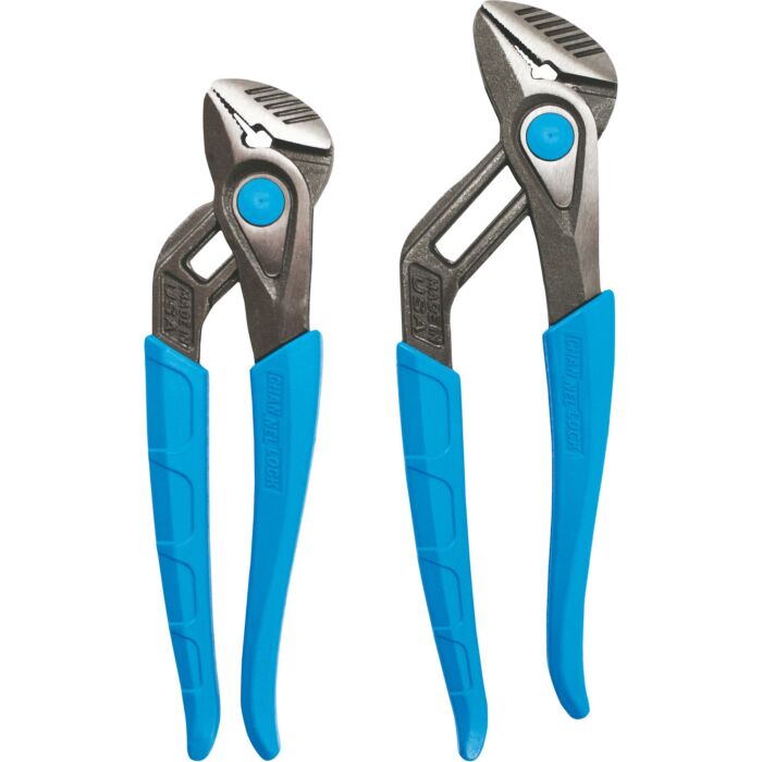 Channellock 2pc Tongue & Groove Set, SPEEDGRIP T&G 20CT: 8",10"