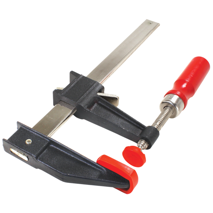 Bessey Tools Clutch Style Bar Clamp, 6 Inch Capacity 3-1/2 Inch Throat with 2K Handle