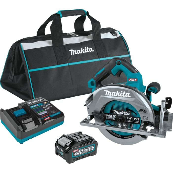 Makita 40V max XGT® Brushless Cordless 7-1/4" Circular Saw Kit, AWS® Capable (4.0Ah)