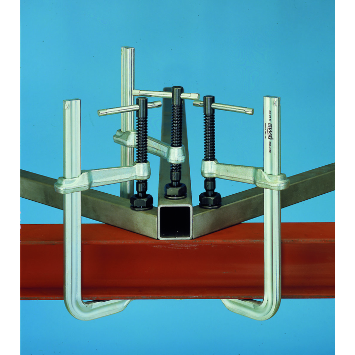 Bessey Tools classiX Series Clamp, 16 Inch Capacity 5-1/2 Inch Throat Depth, Heavy Duty Pad