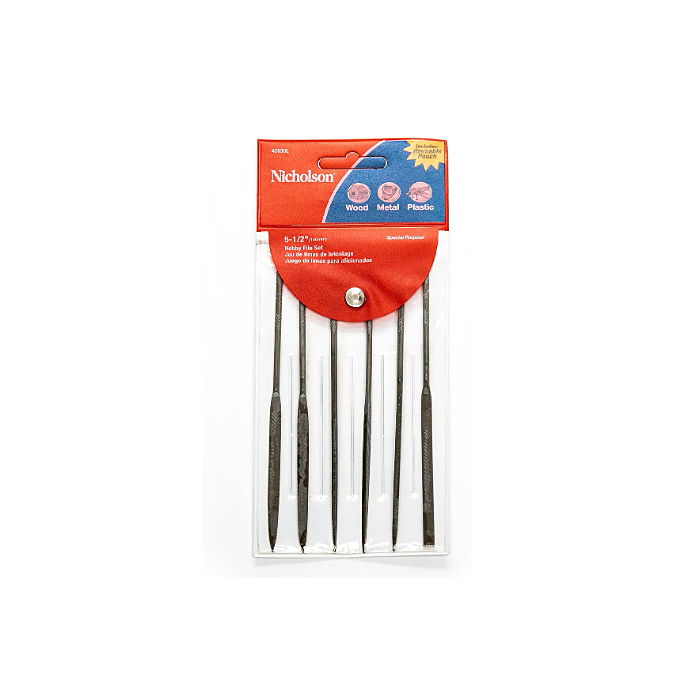 Crescent Nicholson Mini File 6 pc Set (5-1/2 in.)