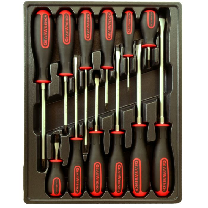 GearWrench 12 Pc. Combination Dual Material Screwdriver Set