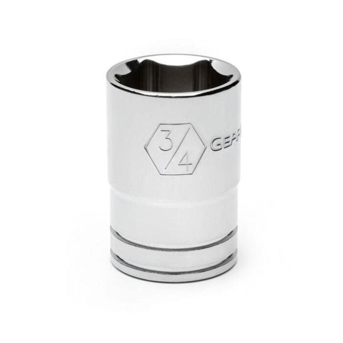 GearWrench 1/2" Drive 6 Point Standard SAE Socket 3/4"