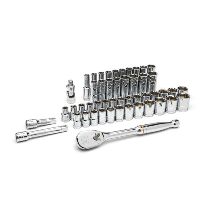 GearWrench 49 Pc. 1/2" Drive 6 Point Socket Set
