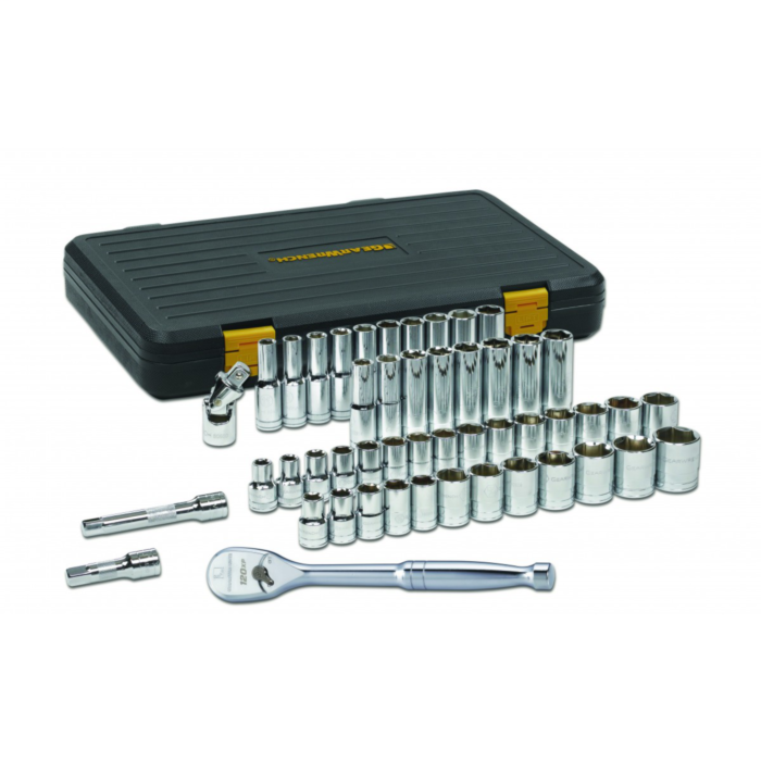GearWrench 49 Pc. 1/2" Drive 6 Point 120XP™ SAE/Metric Standard and Deep Mechanics Tool Set