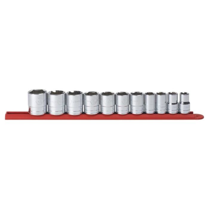 GearWrench 11 Pc. 1/2" Drive 6 Point Standard SAE Socket Set