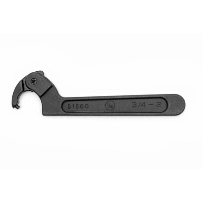 GearWrench 3/4" to 2" Adjustable Pin Black Oxide Spanner Wrench 1/8" Pin