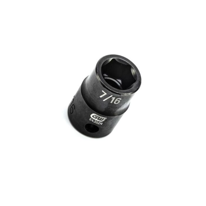 GearWrench 3/8" Drive 6 Point 7/16" Standard Impact Socket