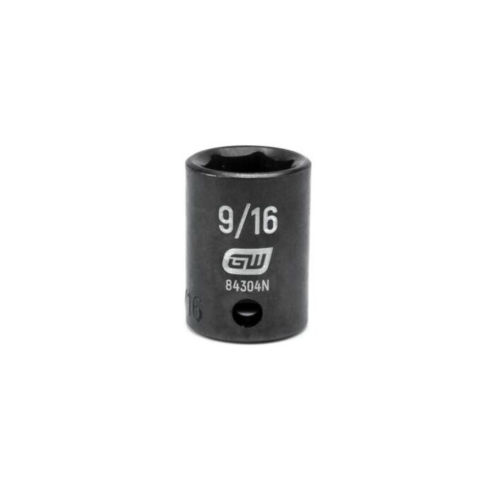 GearWrench 3/8" Drive 6 Point 9/16" Standard Impact Socket