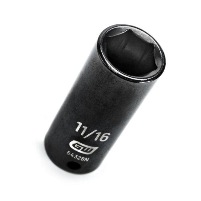 GearWrench 3/8" Drive 6 Point 11/16" Deep Impact Socket