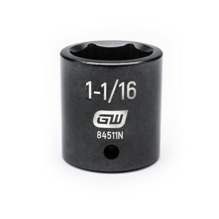 GearWrench 1/2" Drive 6 Point 1-1/16" Standard Impact Socket
