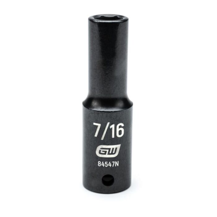 GearWrench 1/2" Drive 6 Point 7/16" Deep Impact Socket