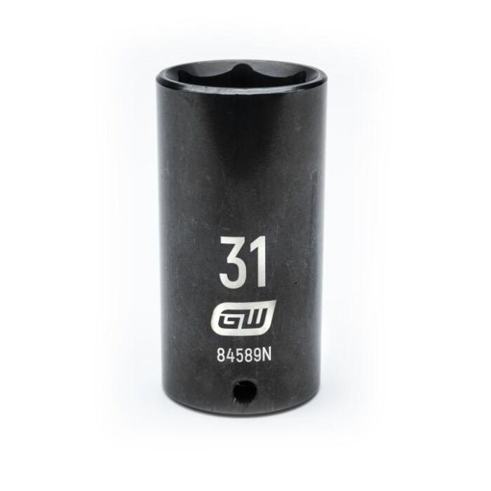 GearWrench 1/2" Drive 6 Point 31mm Deep Impact Socket