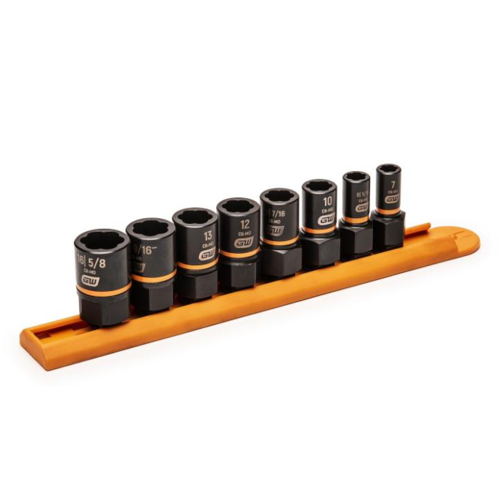 GearWrench 8PC 1/4" & 3/8"DR BOLT BITER SET